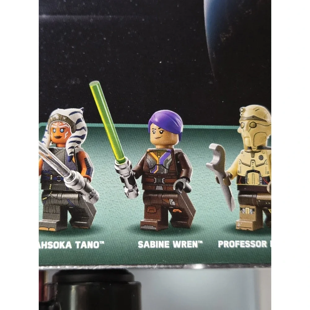 LEGO Star Wars Ahsoka Tano's T-6 Jedi Shuttle 75362 Complete Set‎ 599 Pieces
